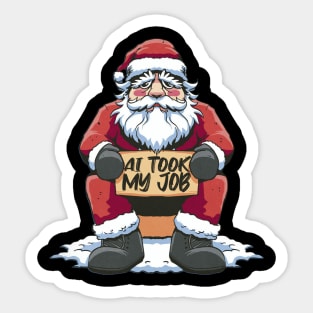 Holiday humor Sticker